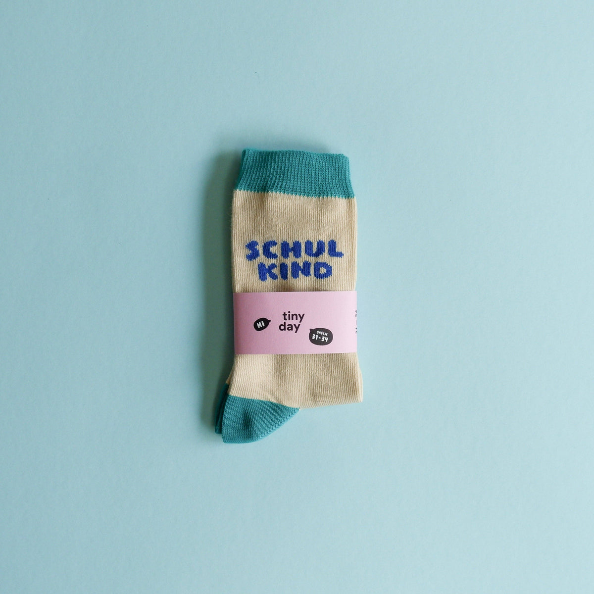 Tinyday Schulkind Socken | blau