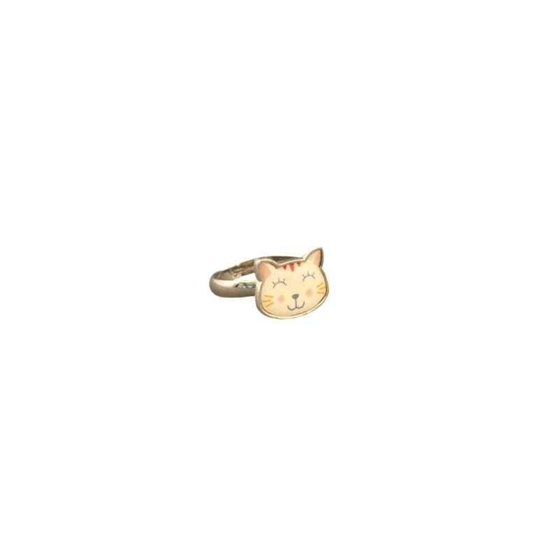 Haarspangen & Ring 'Katze'