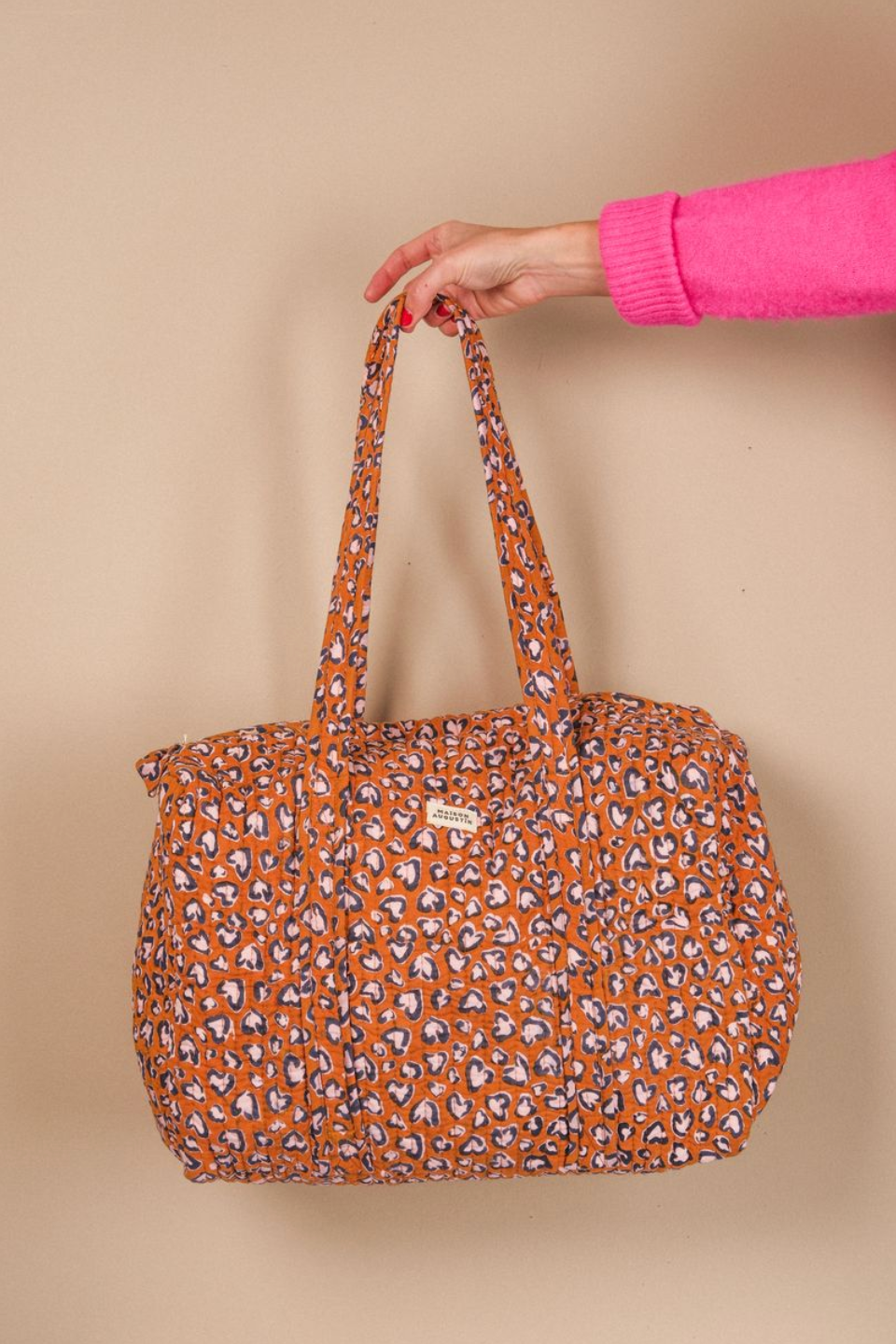 Maison Augustin - Leo Camel Wochenendtasche