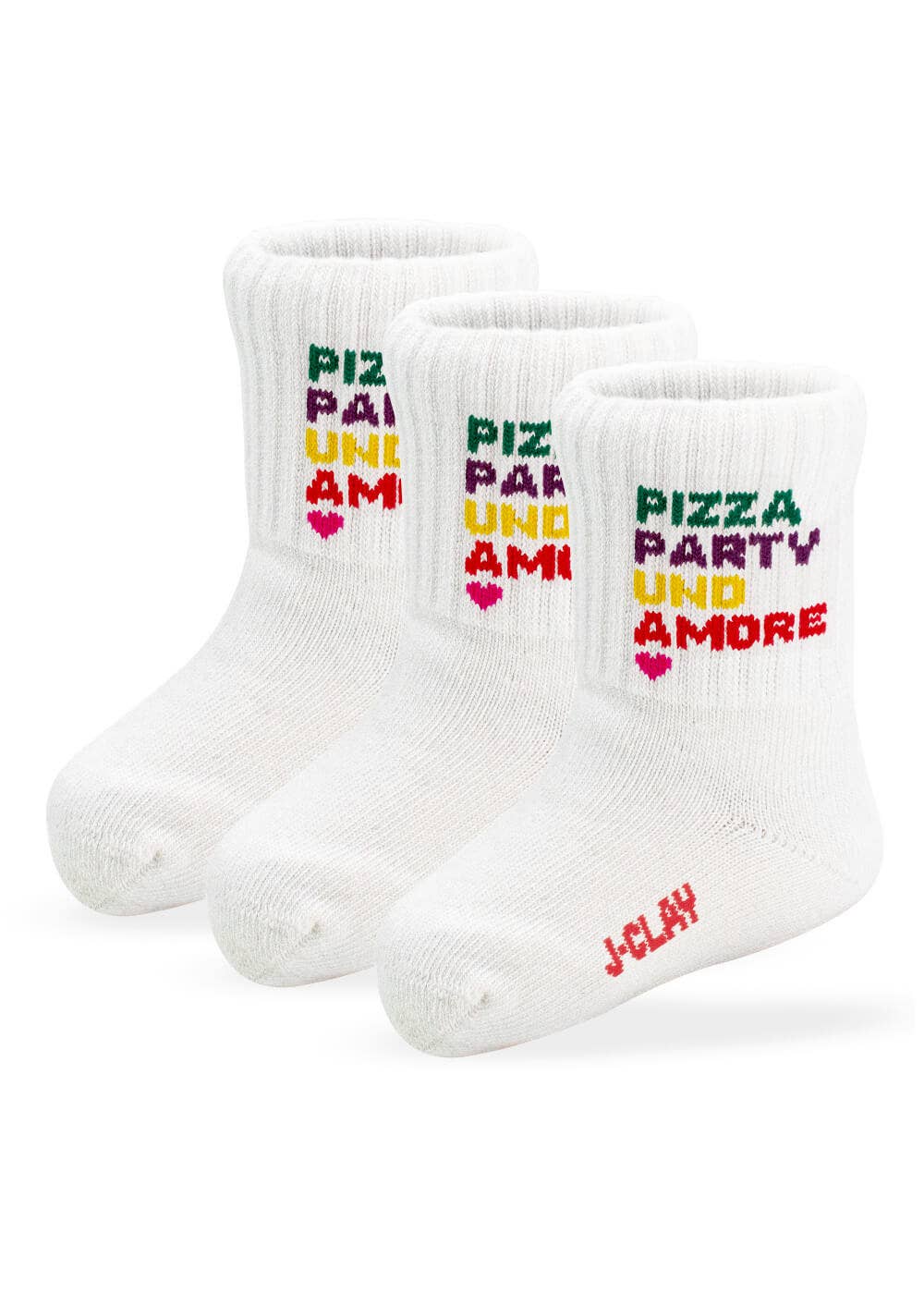 Pizza, Party, Amore - Mini Socken J.Clay