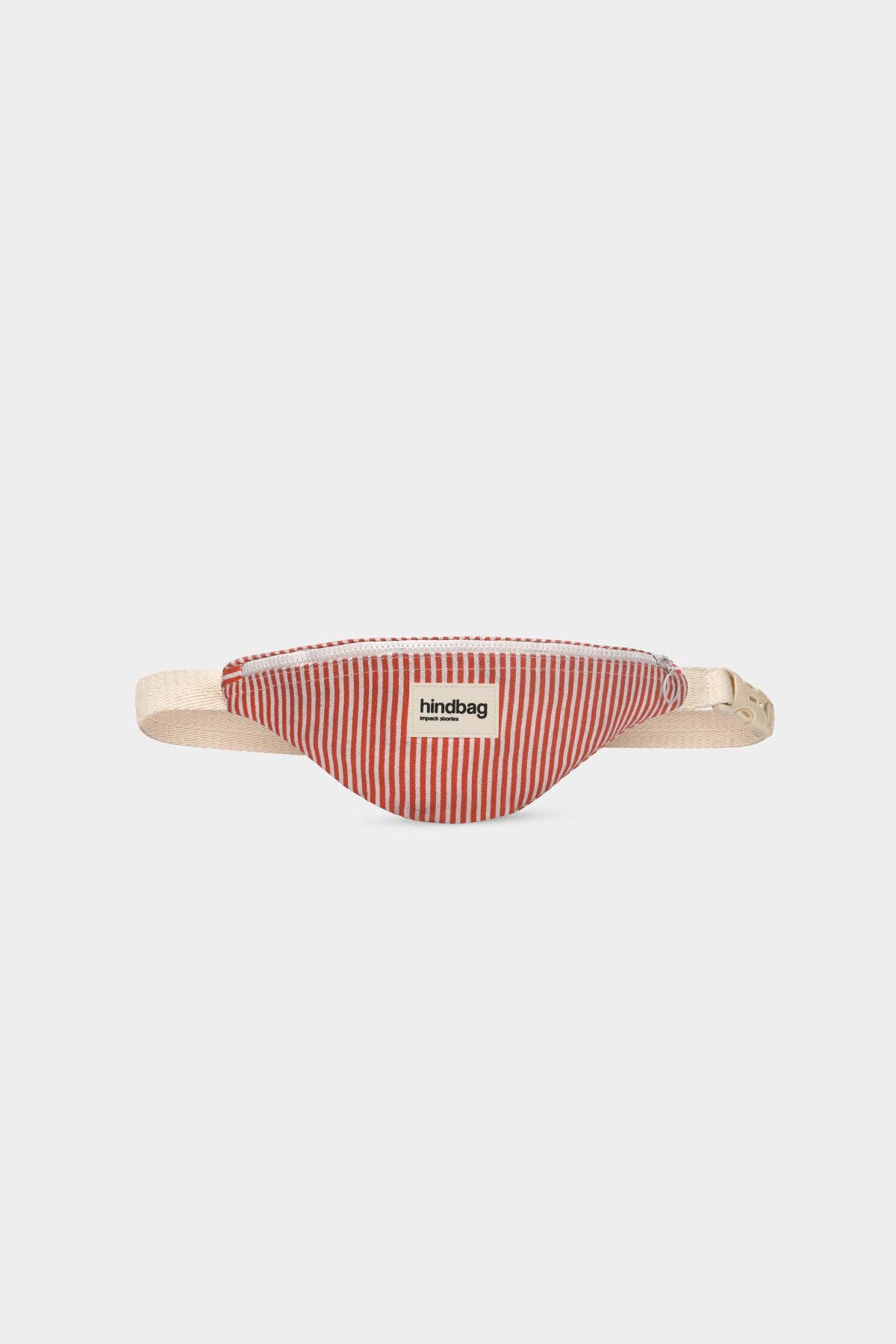 Hindbag Bauchtasche "Augustin" rote Streifen