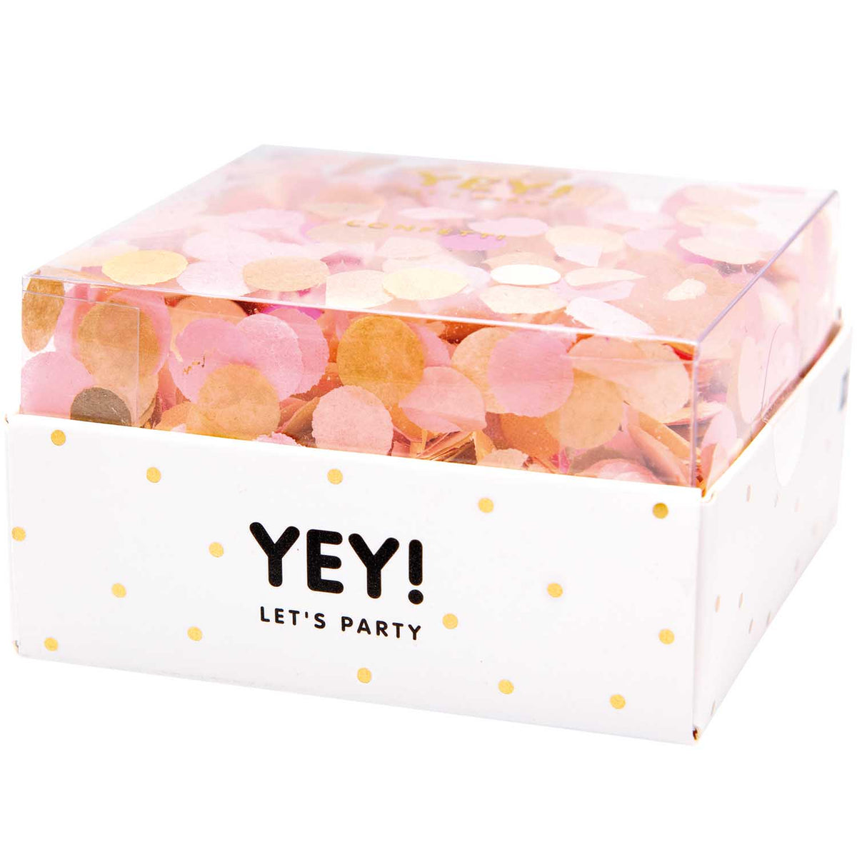 YEY! Let's Party Konfetti 'rosa'