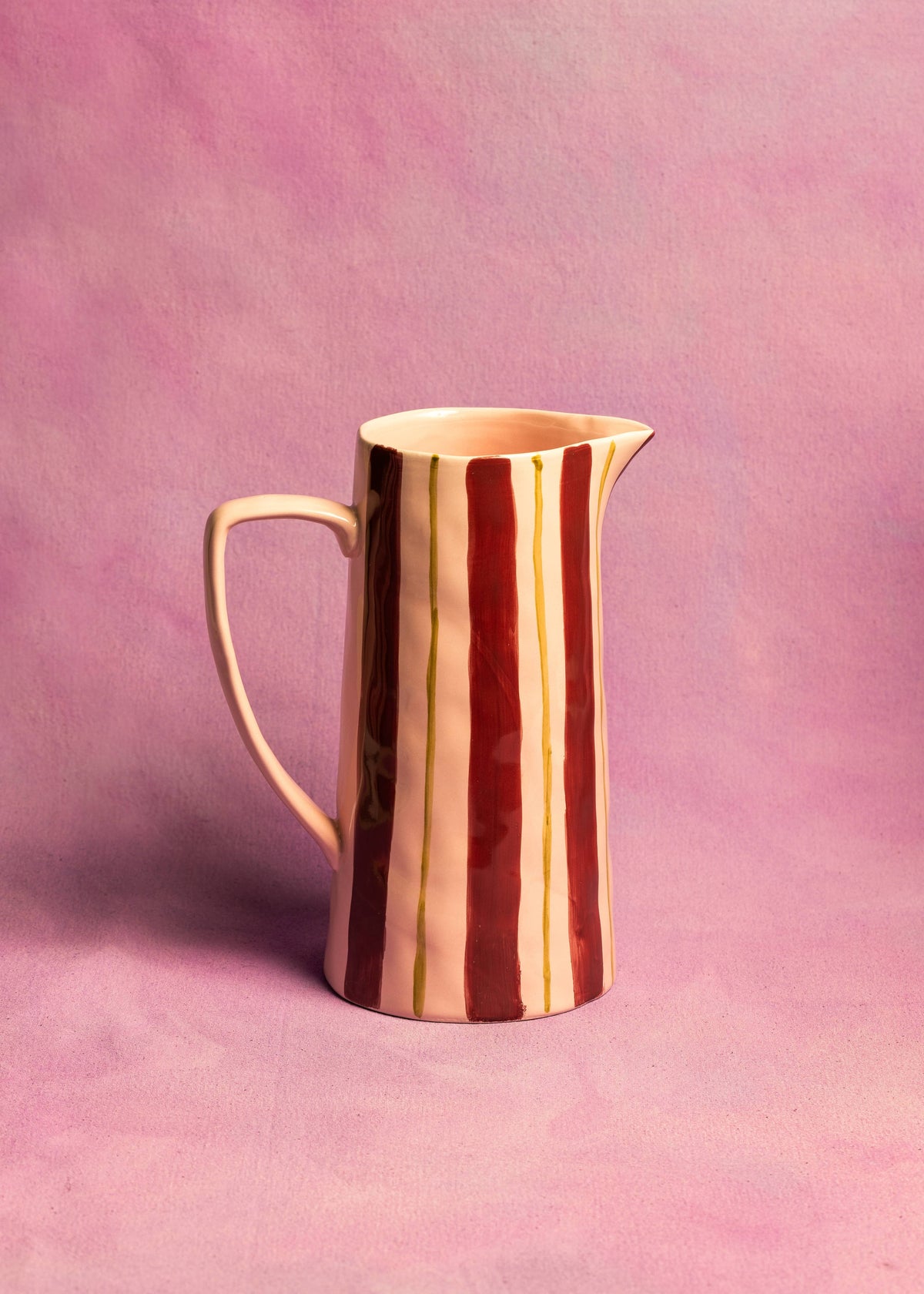 Maegen Rosa/Burgunder Krug