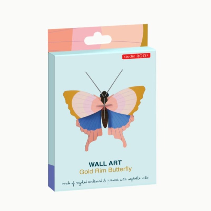 Studio ROOF 'Gold Rim Butterfly'