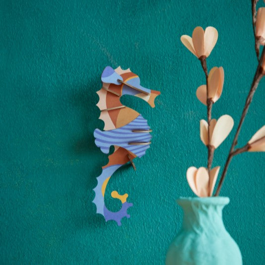 Studio ROOF Sea Creatures 'Blue Ringlet Seahorse'