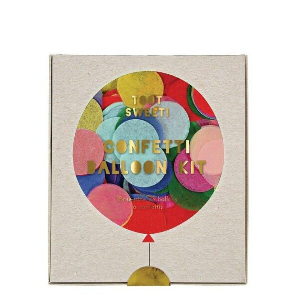 Konfetti-Ballon-Kit 'bright / bunt' MeriMeri