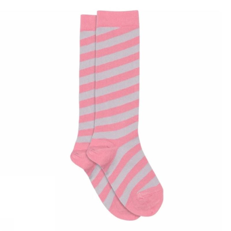 Candy Stripes Kniestrümpfe (verschiedene Farben) Melton