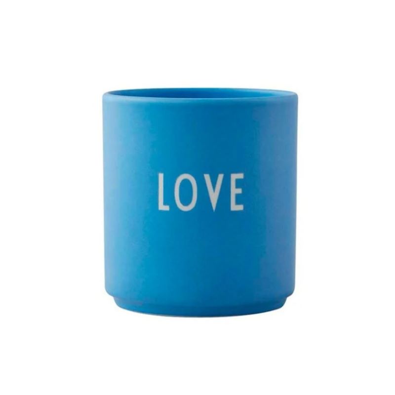 Design Letters Porzellanbecher 'LOVE' (Sky Blue)