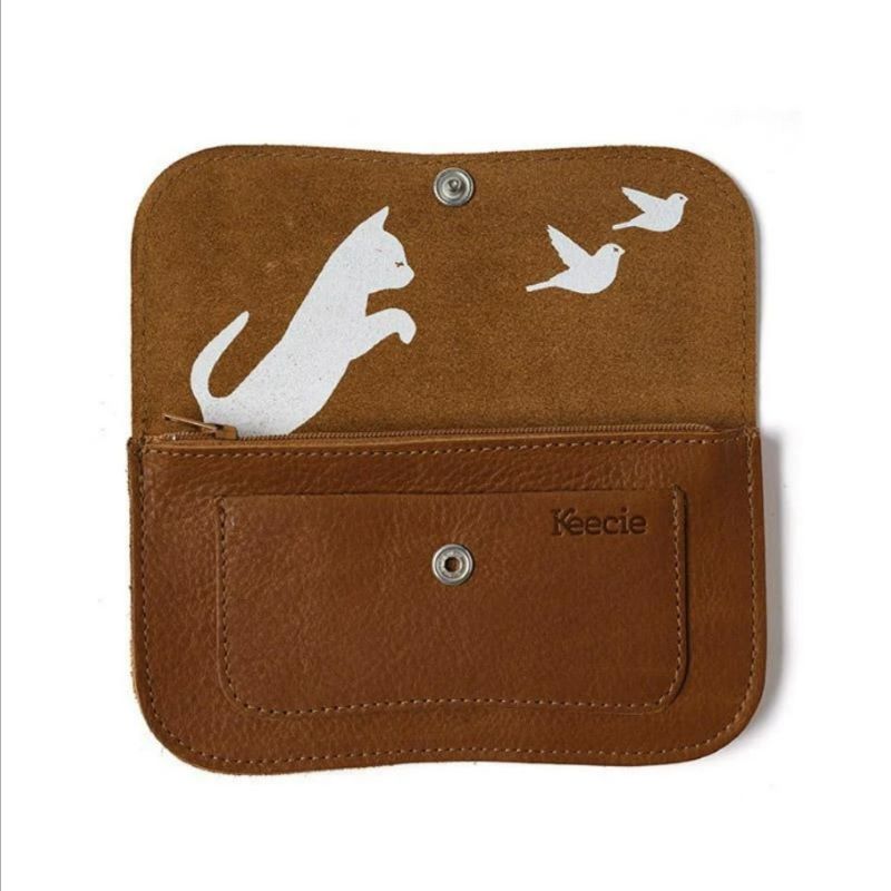 Portemonnaie 'Cat Chase Medium' von Keecie verschiedene Farben