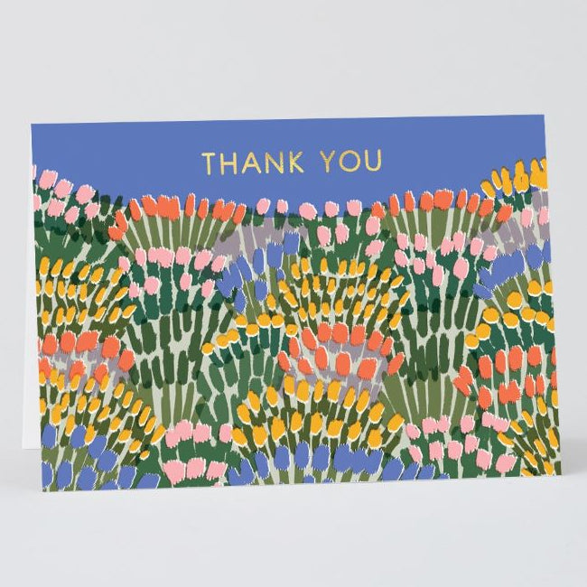 Wrap Klappkarte 'Thank You Rock Garden'