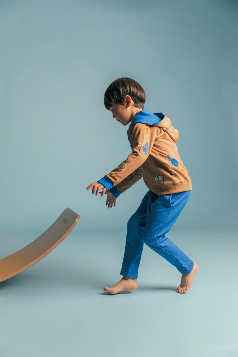 Hoodie 'Painted Forms' Baba Kidswear