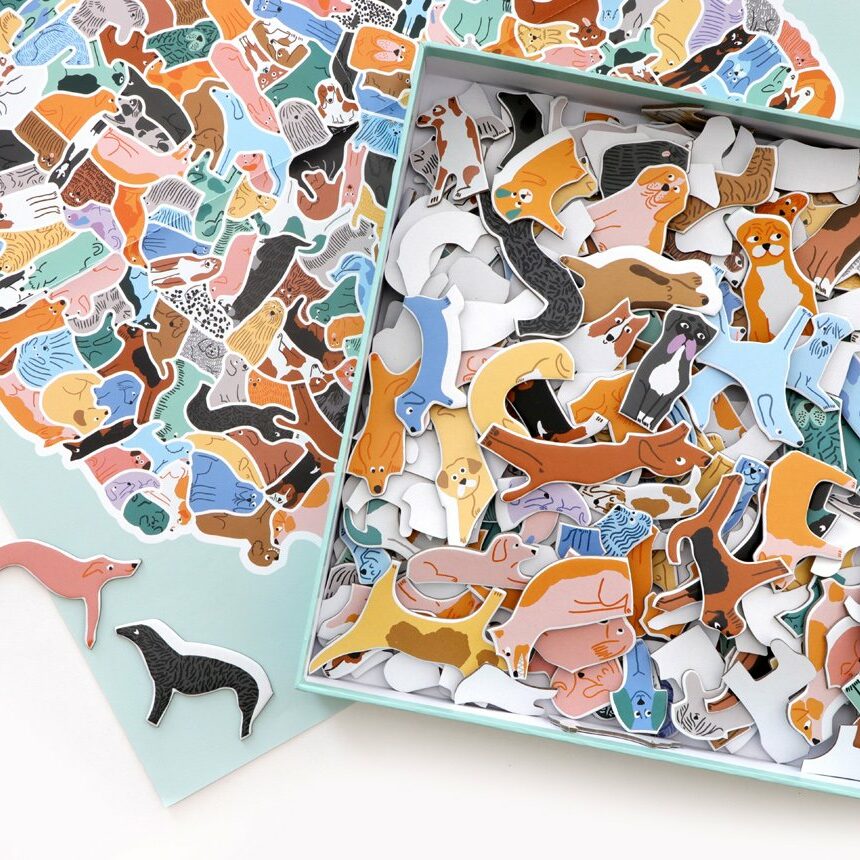 299 Hunde und eine Katze I Puzzle Laurence King Verlag