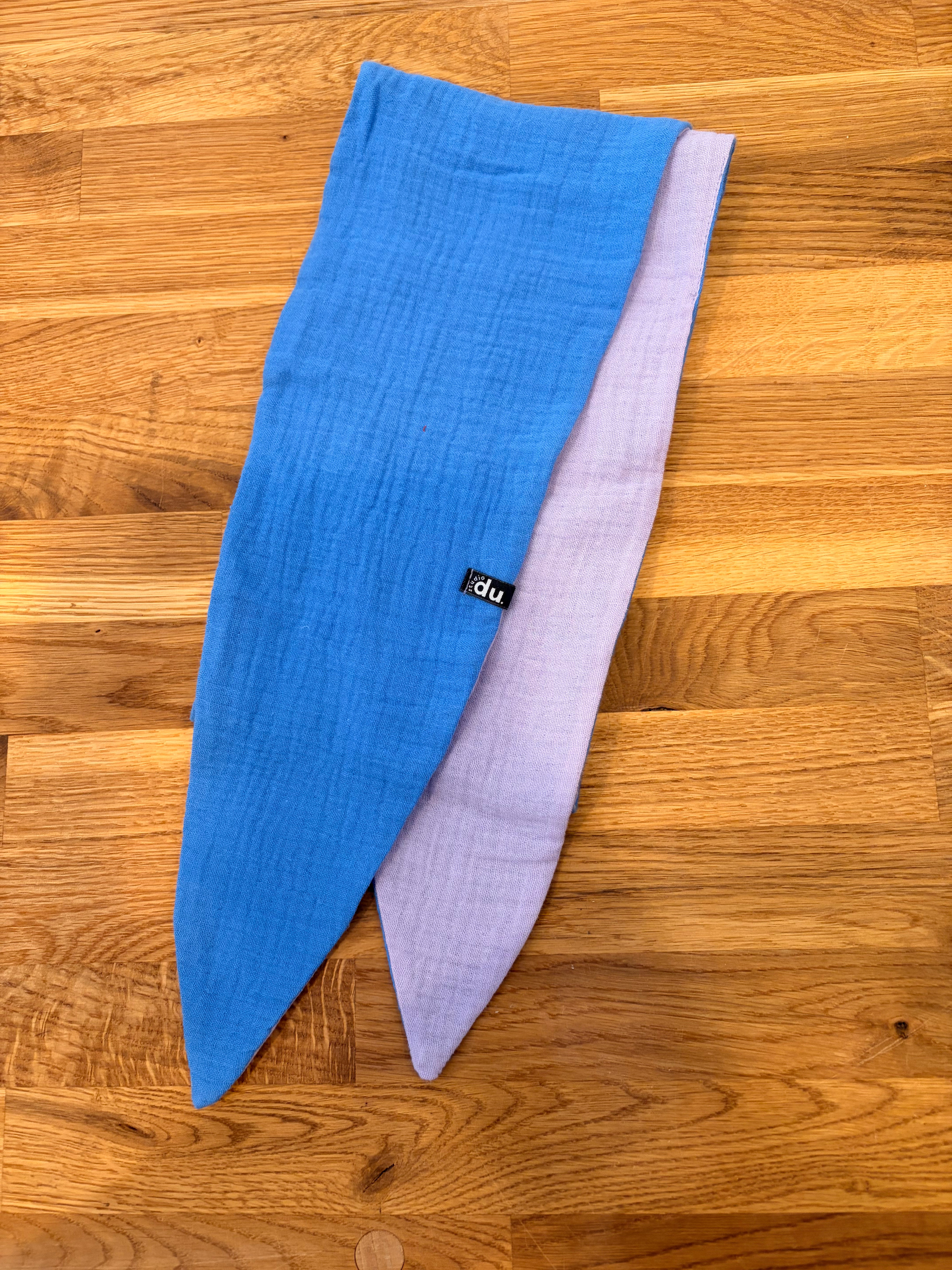 Studio du. Kleines Halstuch Musselin zweifarbig