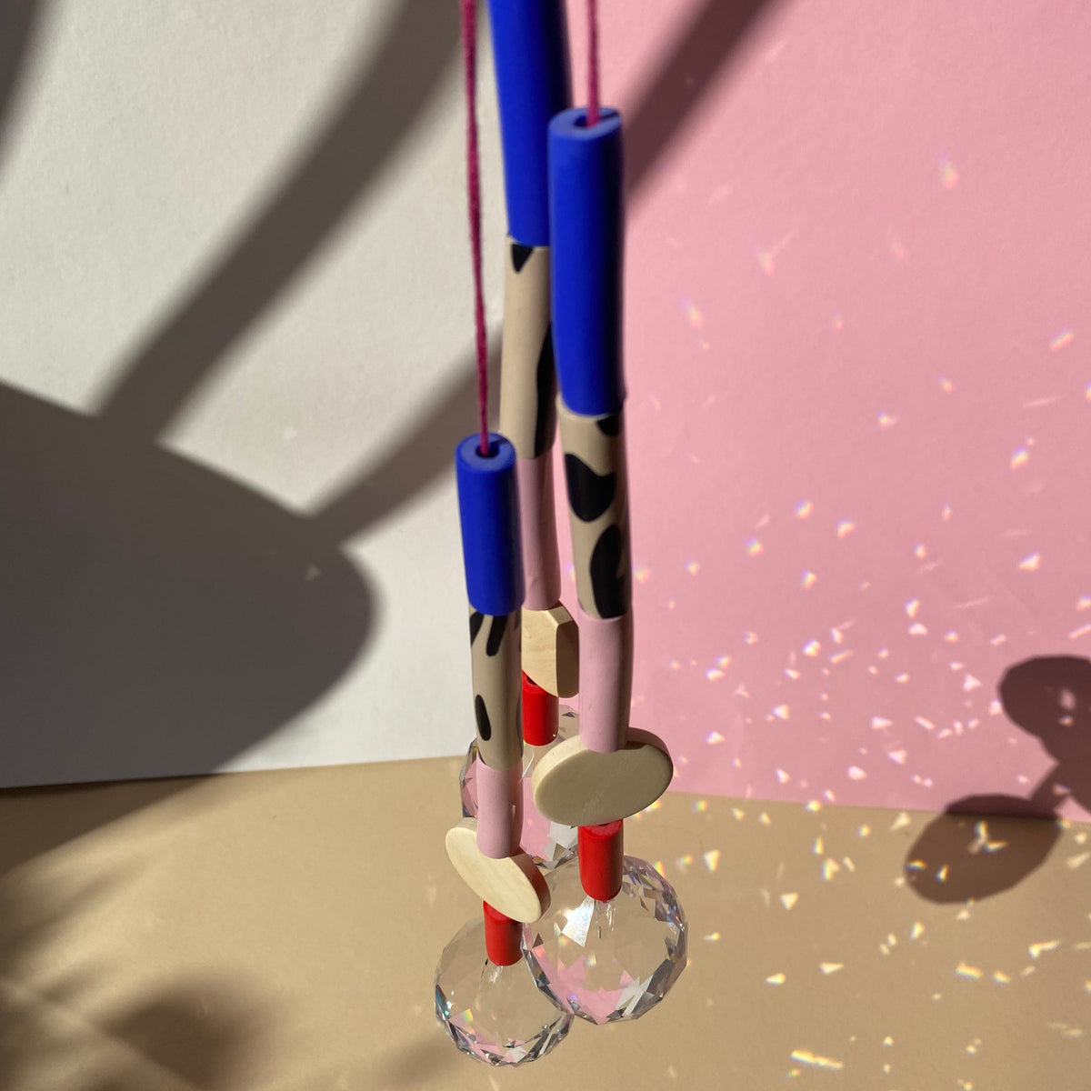 Frau Montag x Studio du. 'Suncatcher' blau & leo