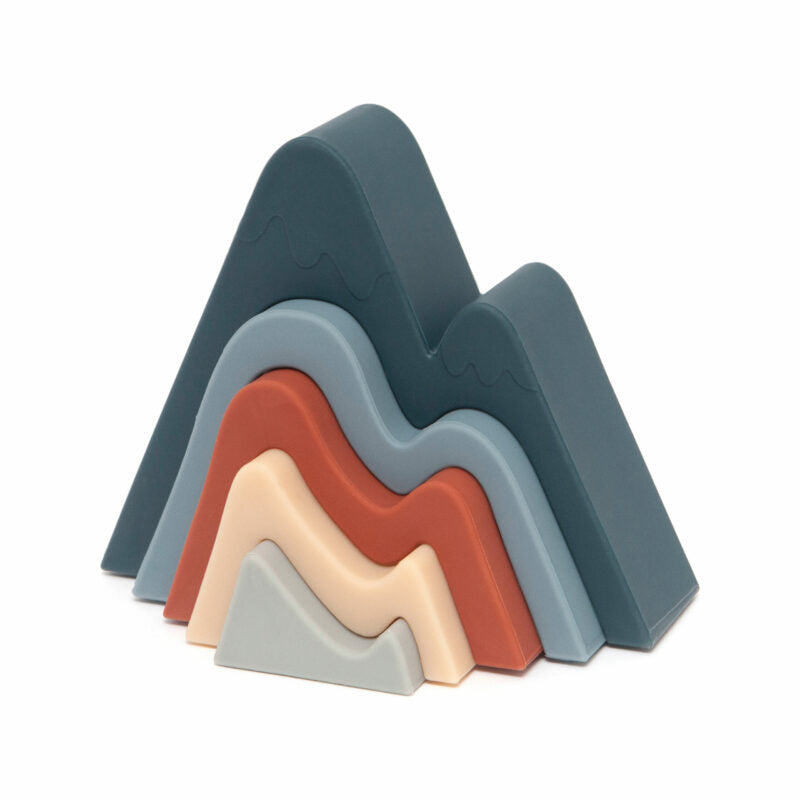 Petit Monkey Stapelspiel 'Mountain/Balsam Blue'