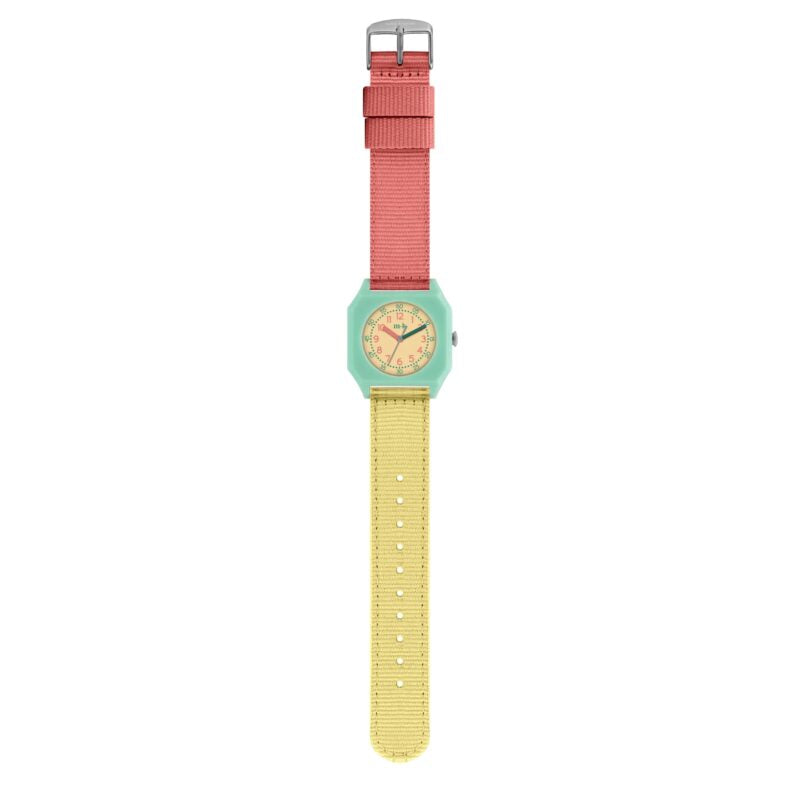 mini kyomo Armbanduhr 'Bubble Gum'