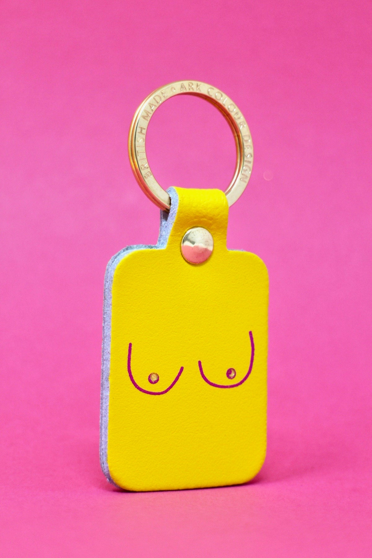 Boobs Schlüsselanhänger Yellow