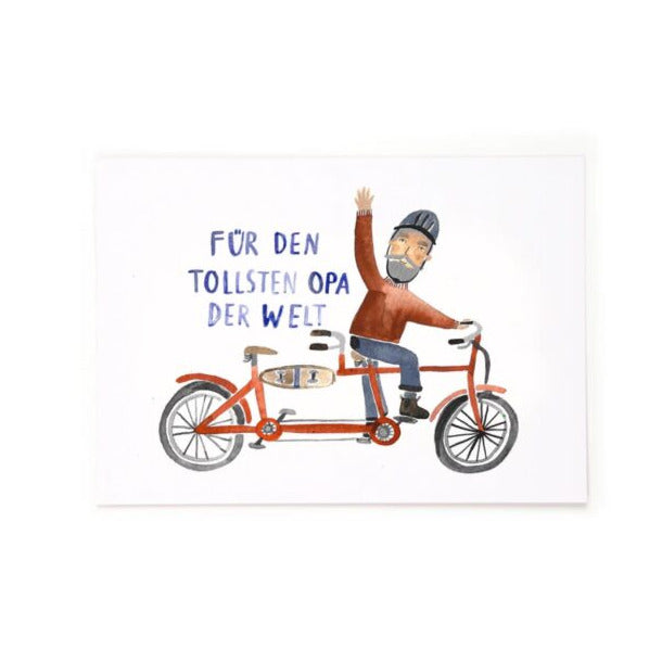 Postkarte 'FÜR OPA' GretasSchwester