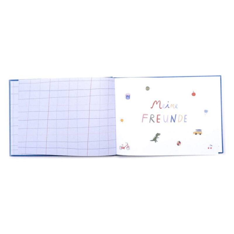 Freundebuch 'Meine Freunde - Blau' GretasSchwester
