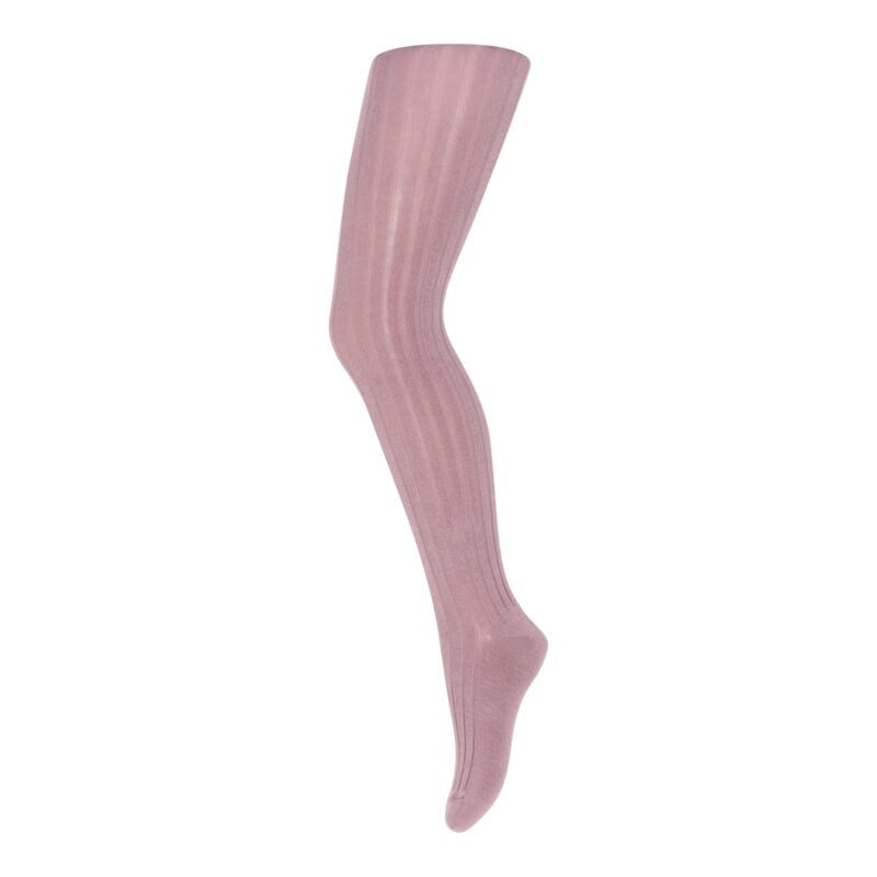 MP Denmark Cotton Rib Strumpfhose 'Elderberry'