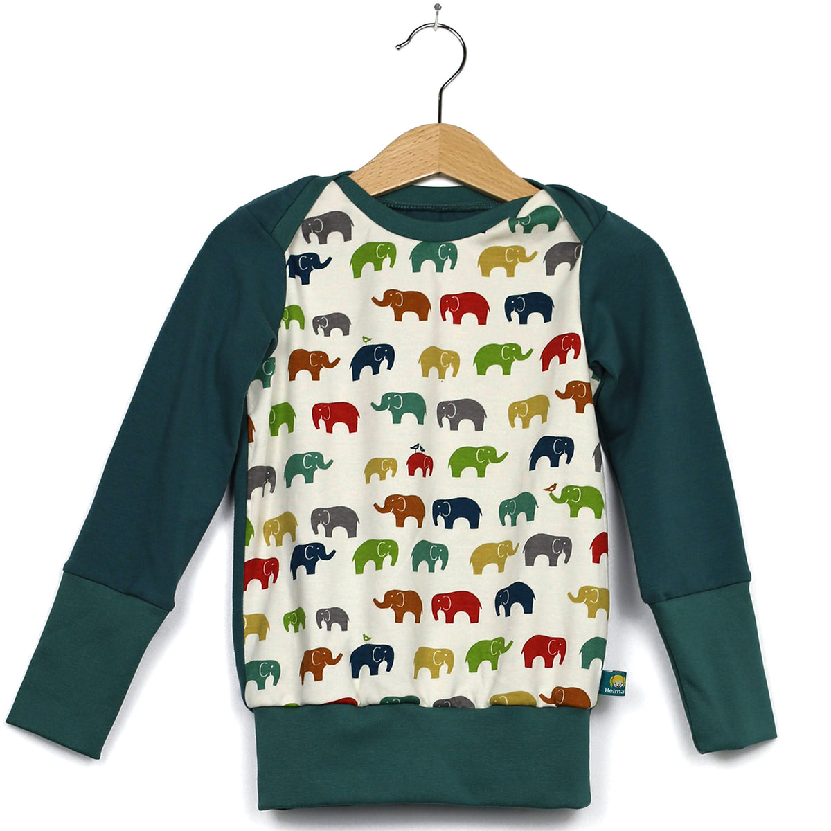 Studio du. MitwachsShirt Elephanten/mehrfarbig