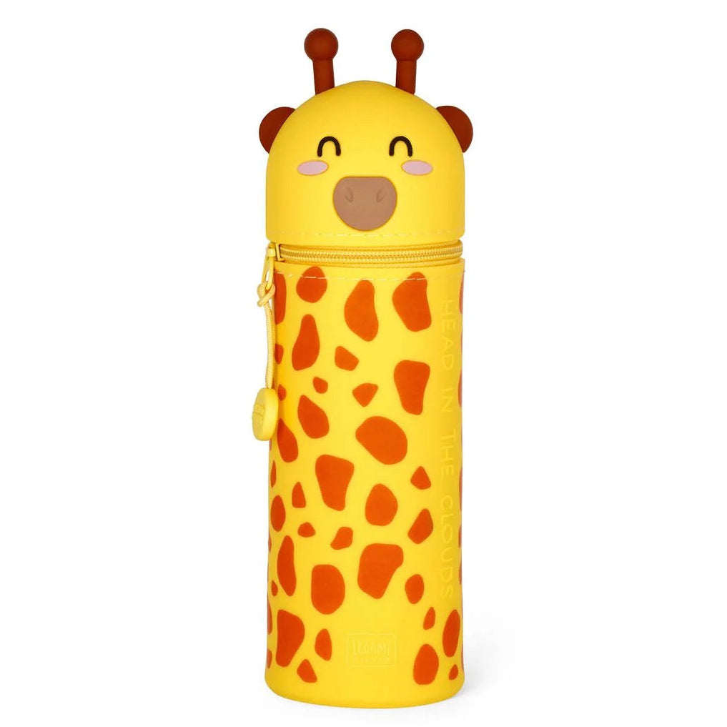 Legami 2-in-1 Federmäppchen aus Silikon Giraffe „Head In The Clouds“