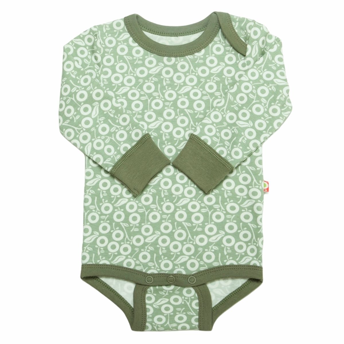 Langarm Body mint Baumwolle Katvig