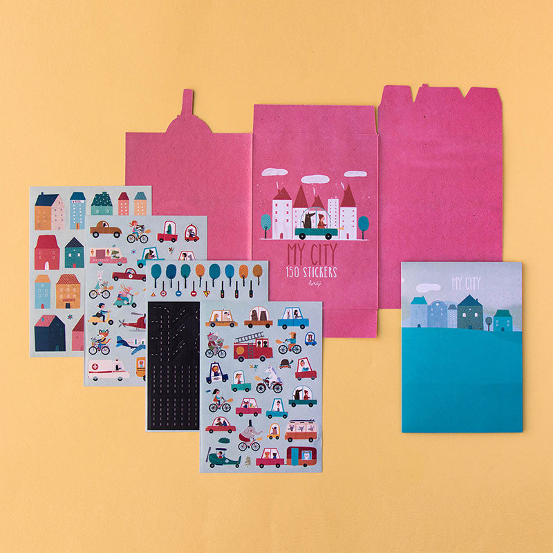 Londji Activities - CITY Stickers