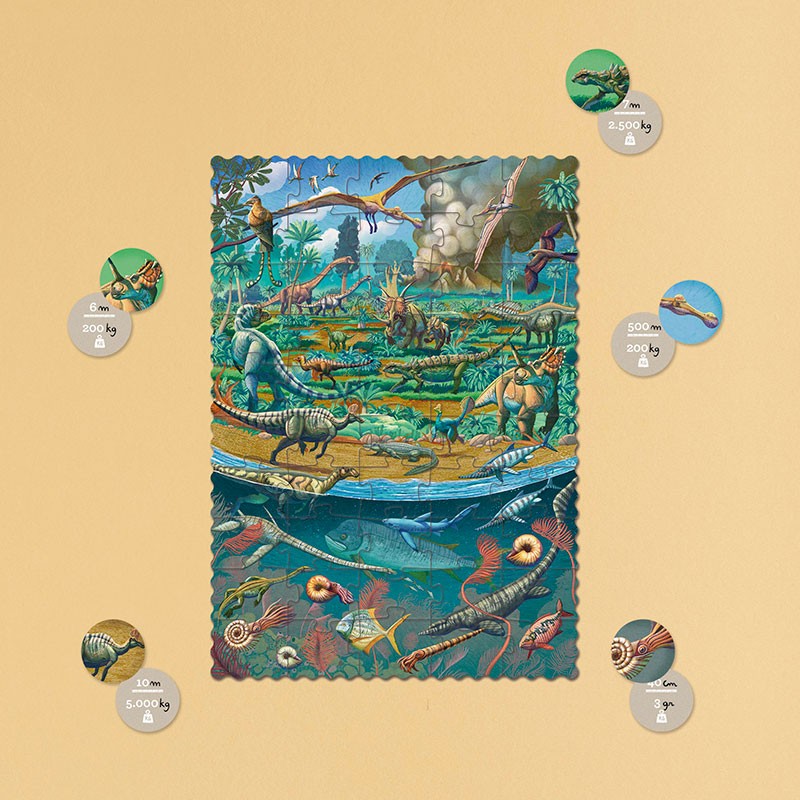 Londji Tiny Puzzle - Dinosaurs
