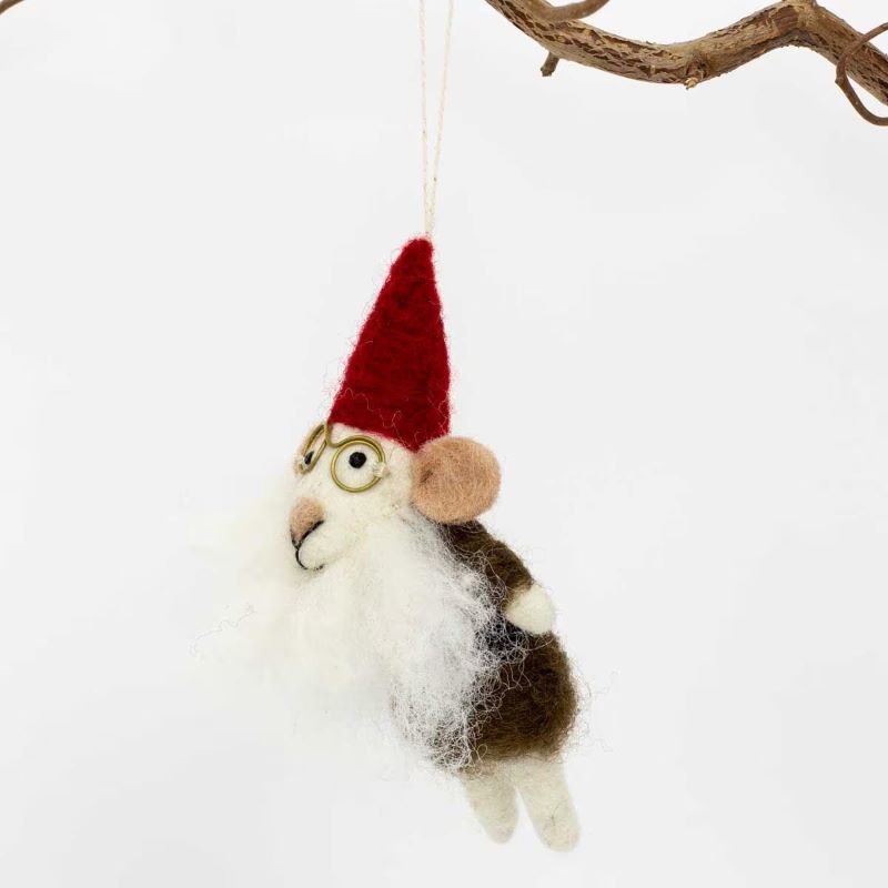 A World of Craft Weihnachtsanhänger 'Mouse Santa Father'