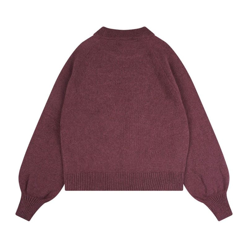 Matona Raglan Sweater Wolle Baumwolle