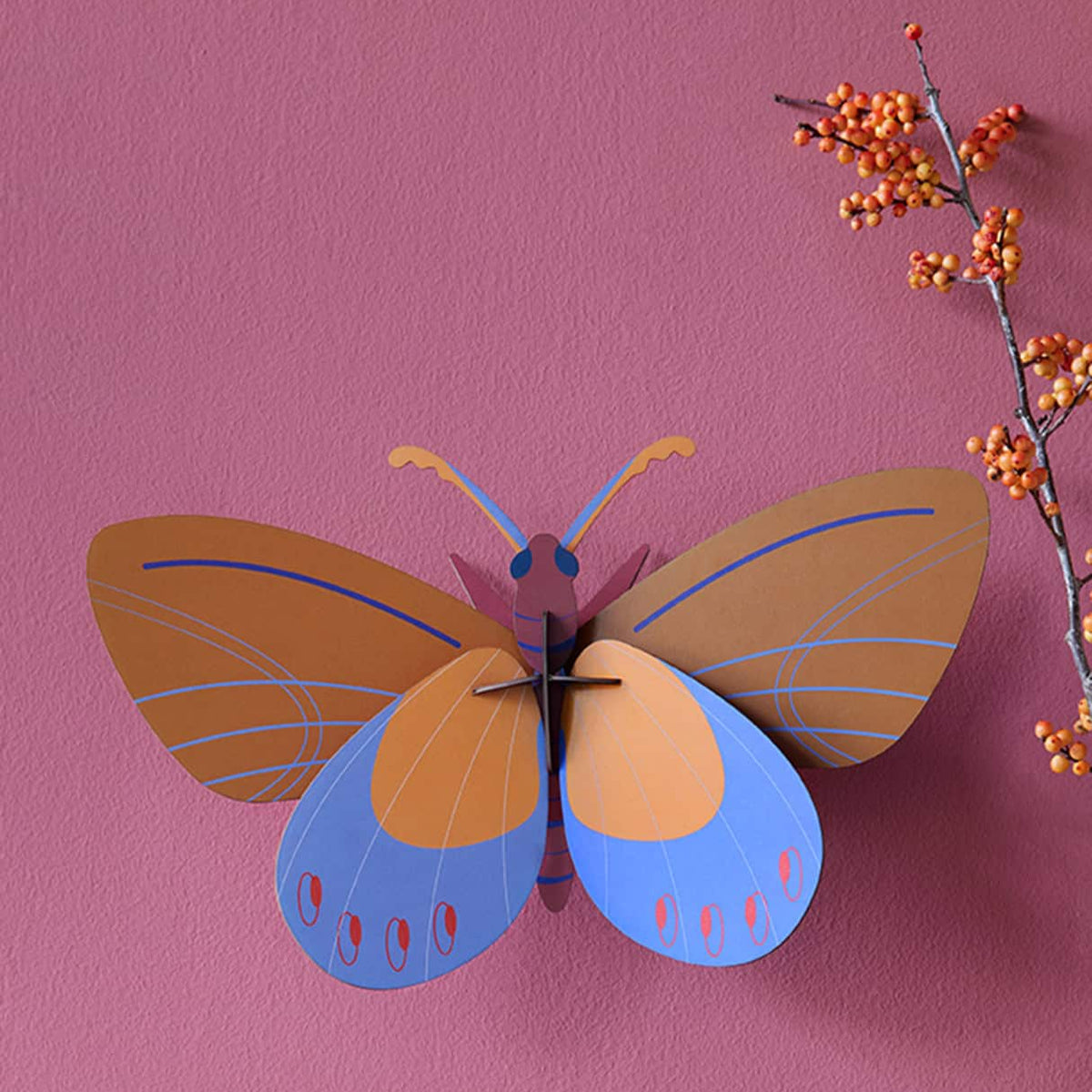 Studio ROOF 'Ochre Costa Butterfly'