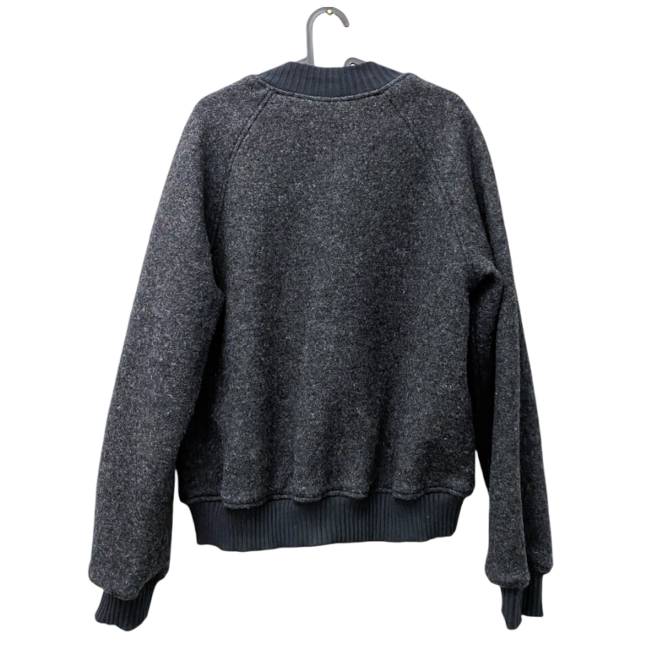 Studio du. Bomberjacke Wollwalk anthrazit/Futter auf Wunsch