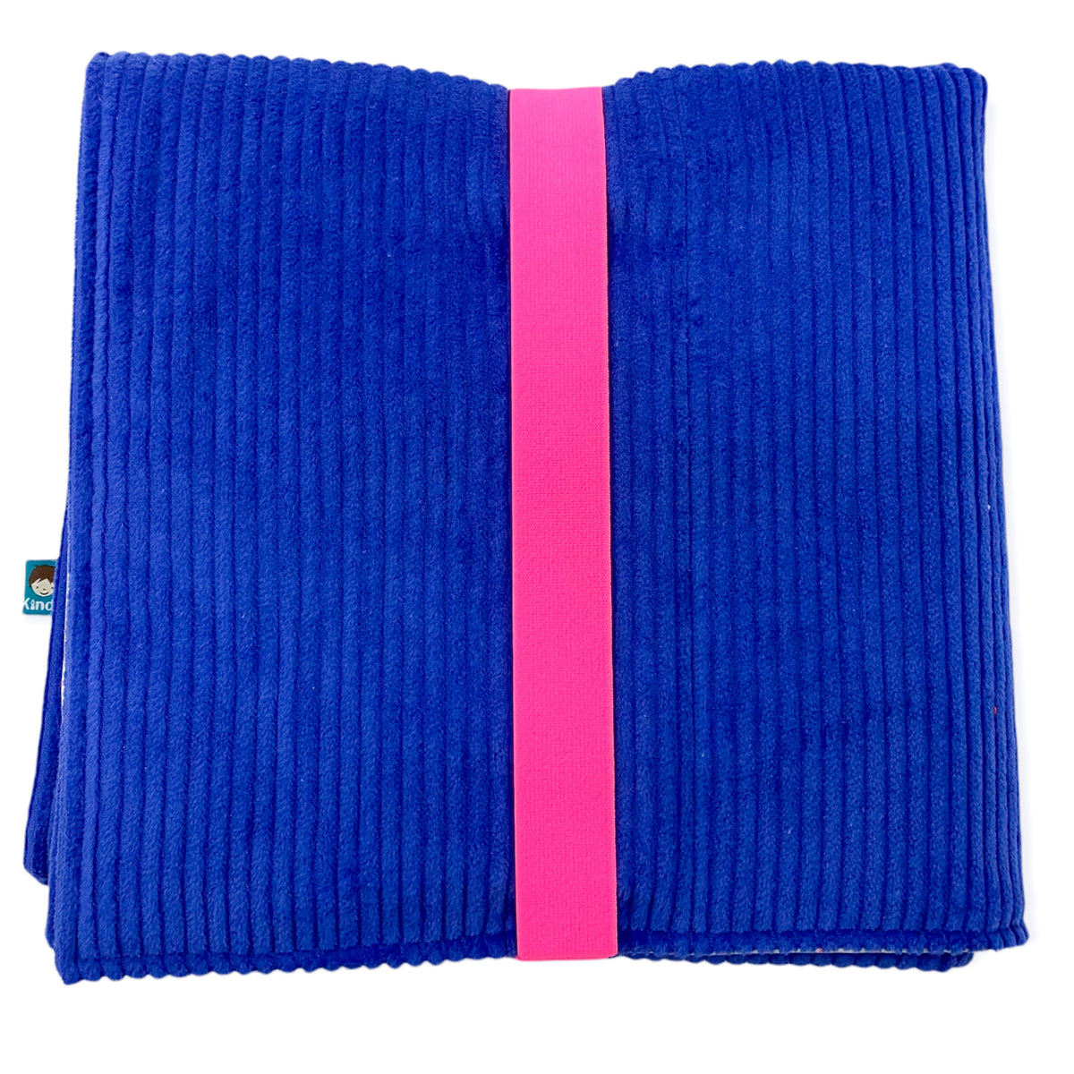 studio du. Wickelunterlage 'knallblau / pink grid'