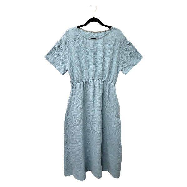Studio du. MidiKleid aus Musselin 'Aqua'