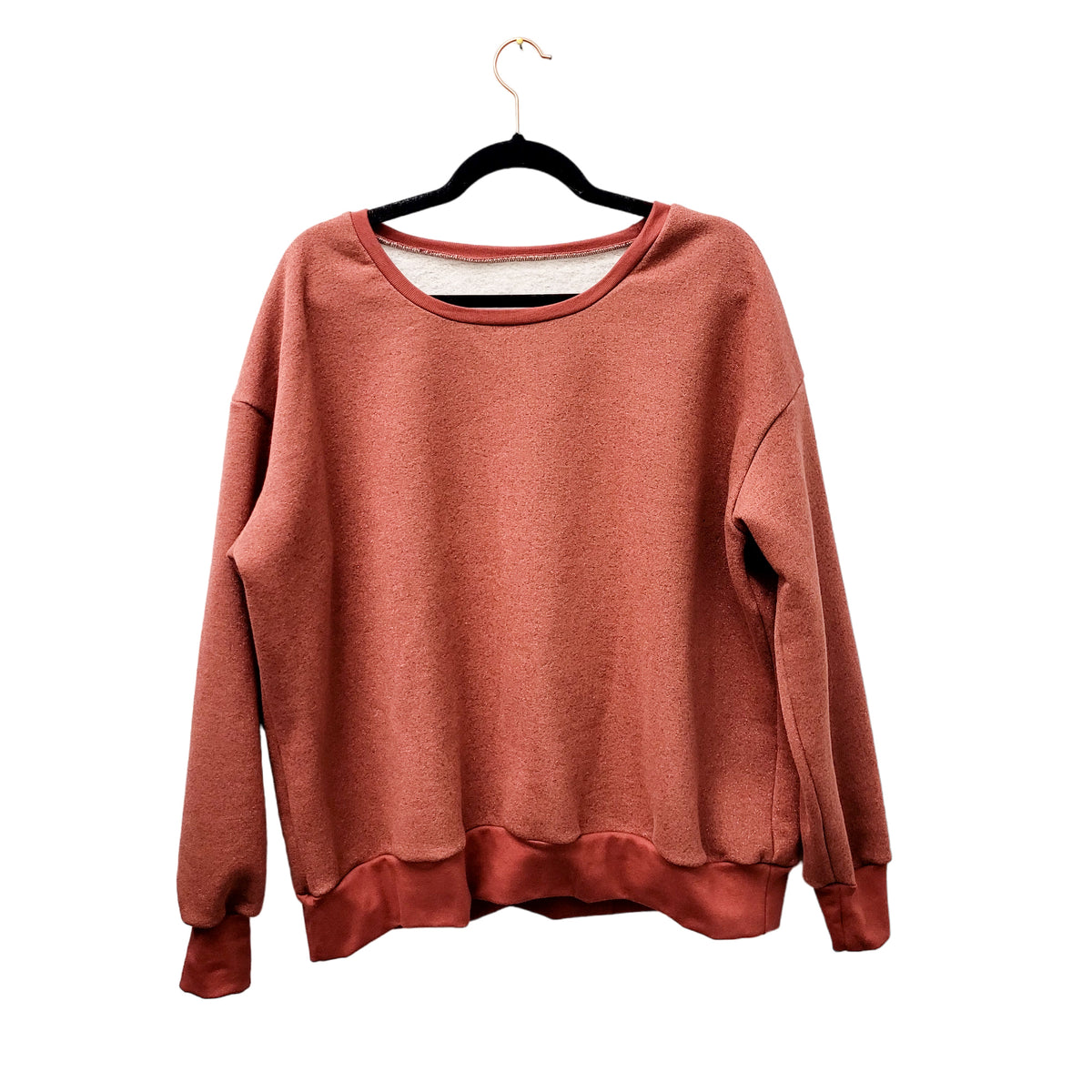 Studio du. Oversize Pullover Glitzer Terra