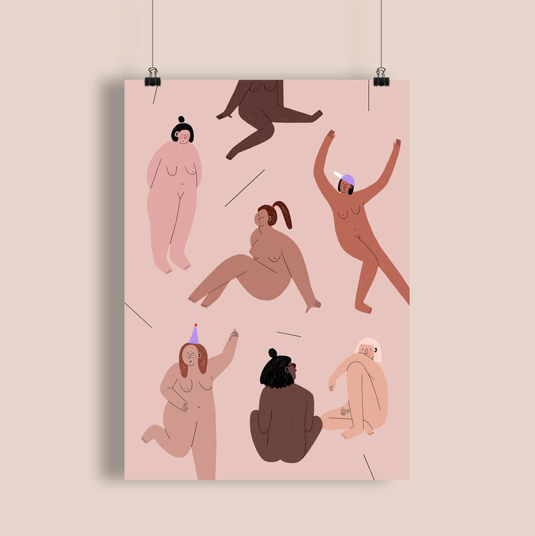 Art print A3 'Women' von Anna Katharina Jansen