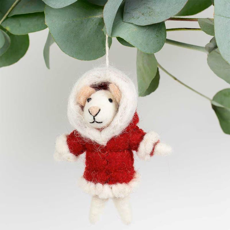 A World of Craft Weihnachtsanhänger 'Santa Lady'
