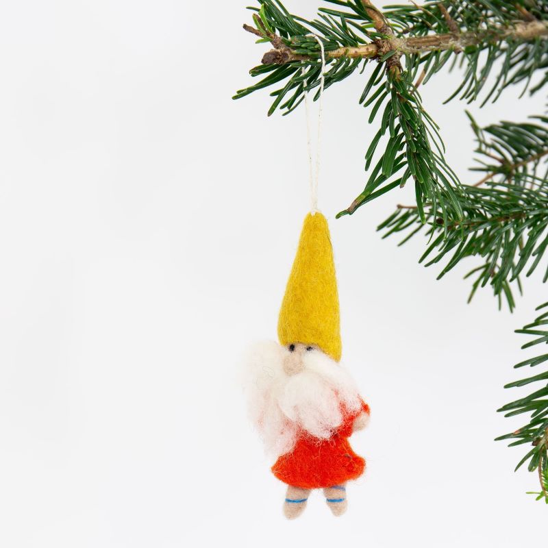 A World of Craft Weihnachtsanhänger 'Santa Orange'