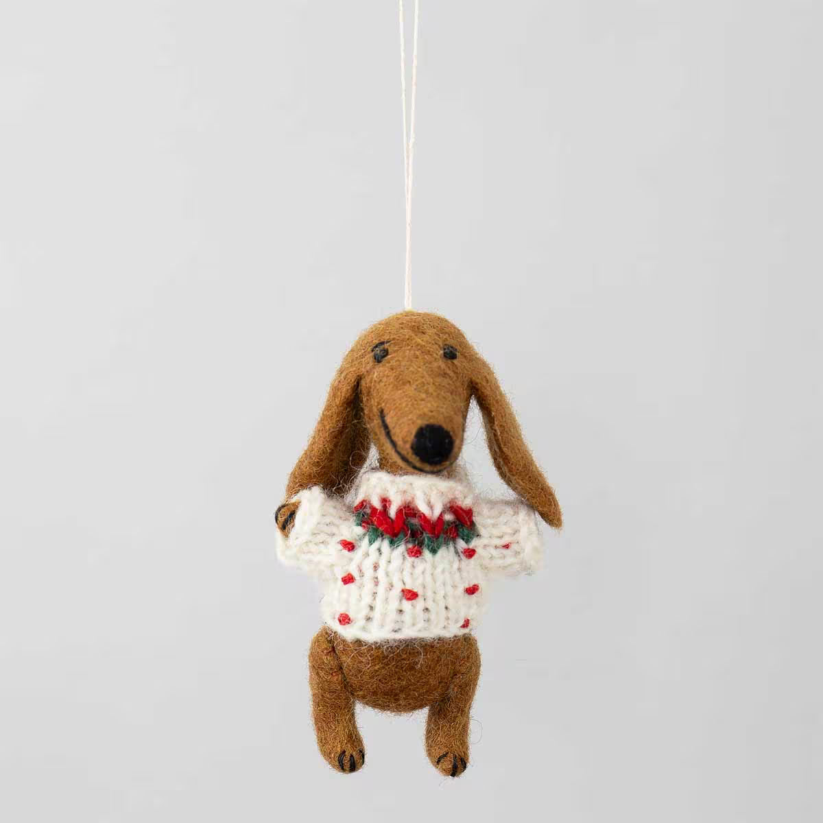 World of Craft -Dackel Weihnachtsornament-