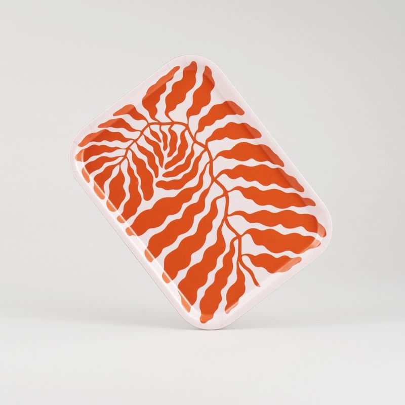 Wrap kleines Tablett 'Leaves'
