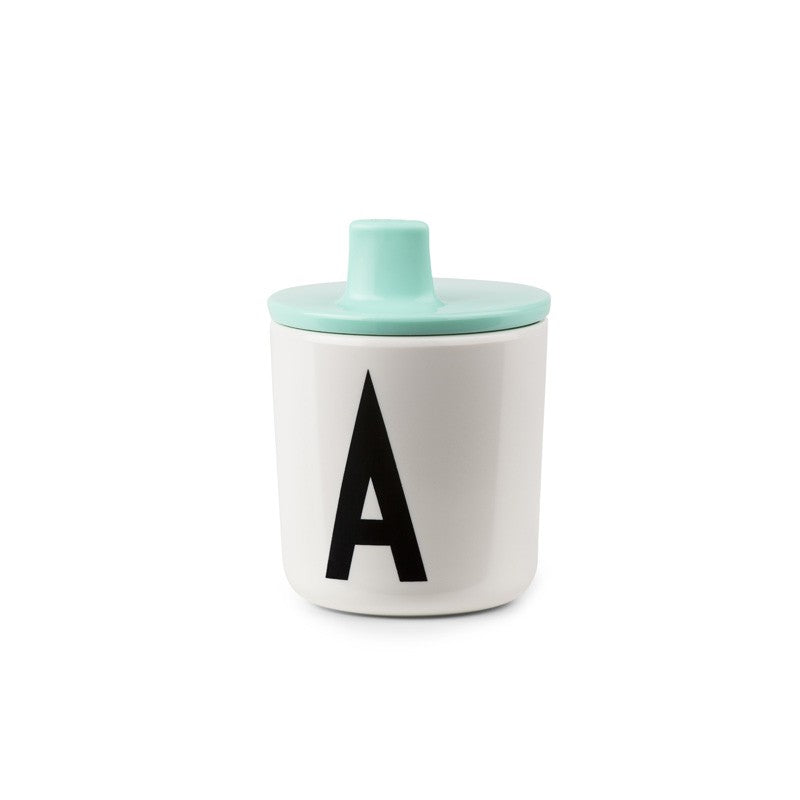 Trinkschnabel für Melamin Becher von Design Letters 'Türkis'