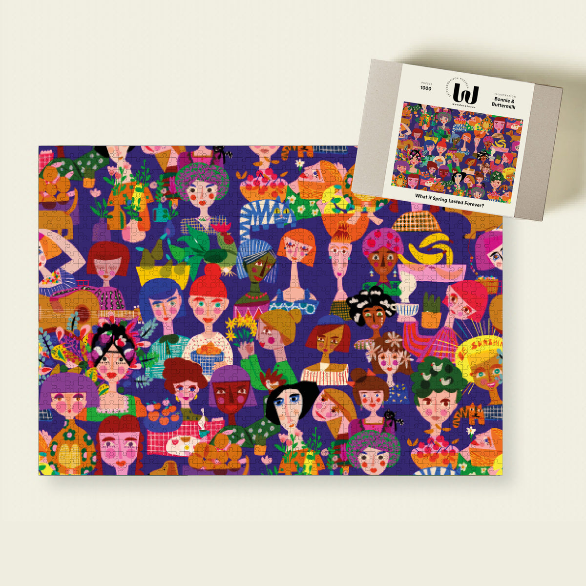 »What if Spring Lasted Forever?« Puzzle von Bonnie & Buttermilk