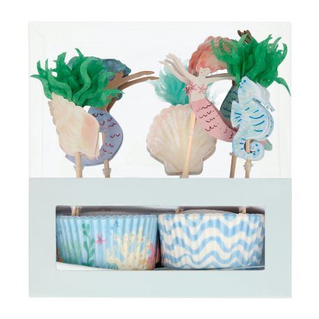 Cupcake-Kit 'Mermaid' MeriMeri