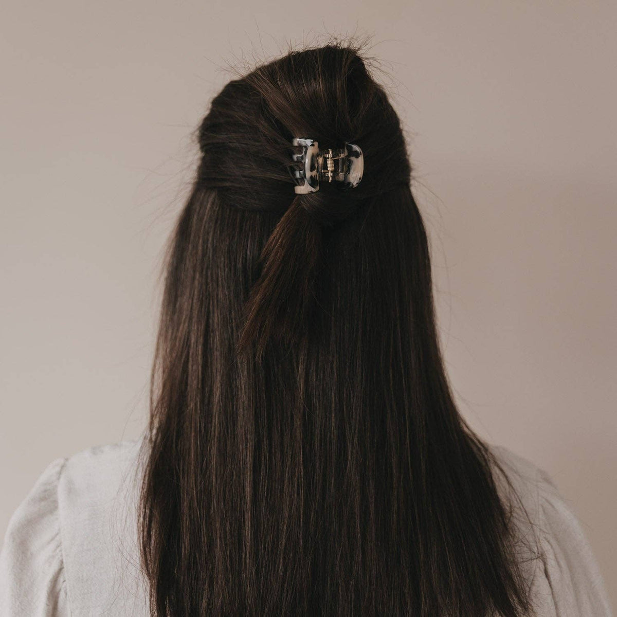 Haarspange klein Herz Leo
