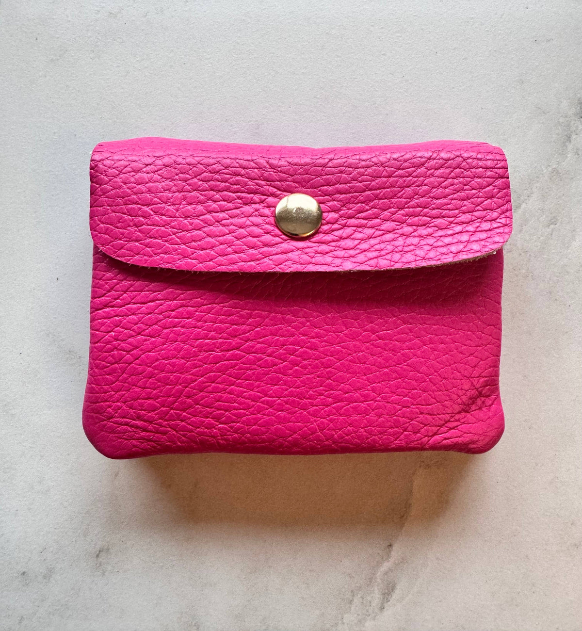 Münz- und Kartenetui in pink