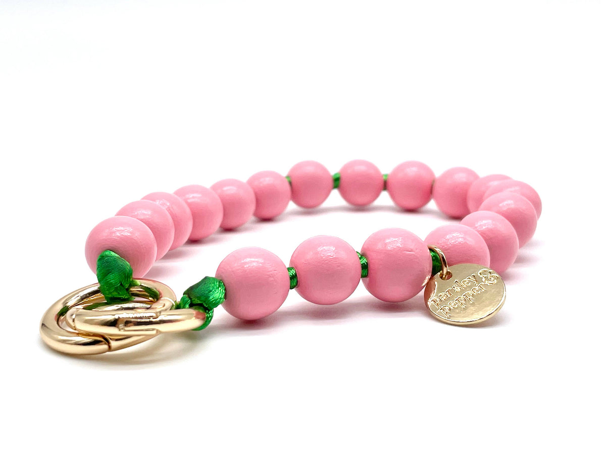 Parsley & Pepper - Handykette kurz Holz 3in1 Bag Charm & Schlüsselanhänger