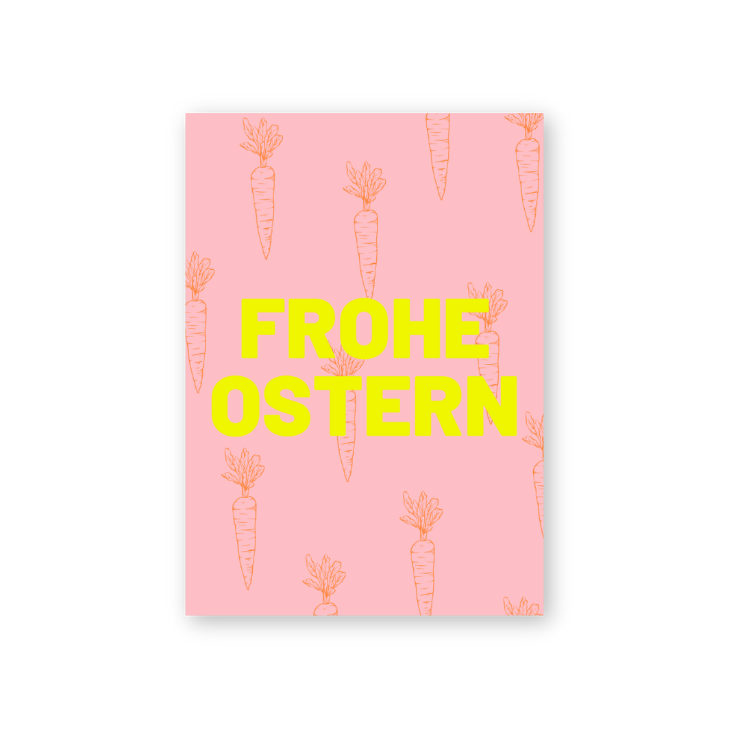 Postkarte - FROHE OSTERN HerrundFrauHempel