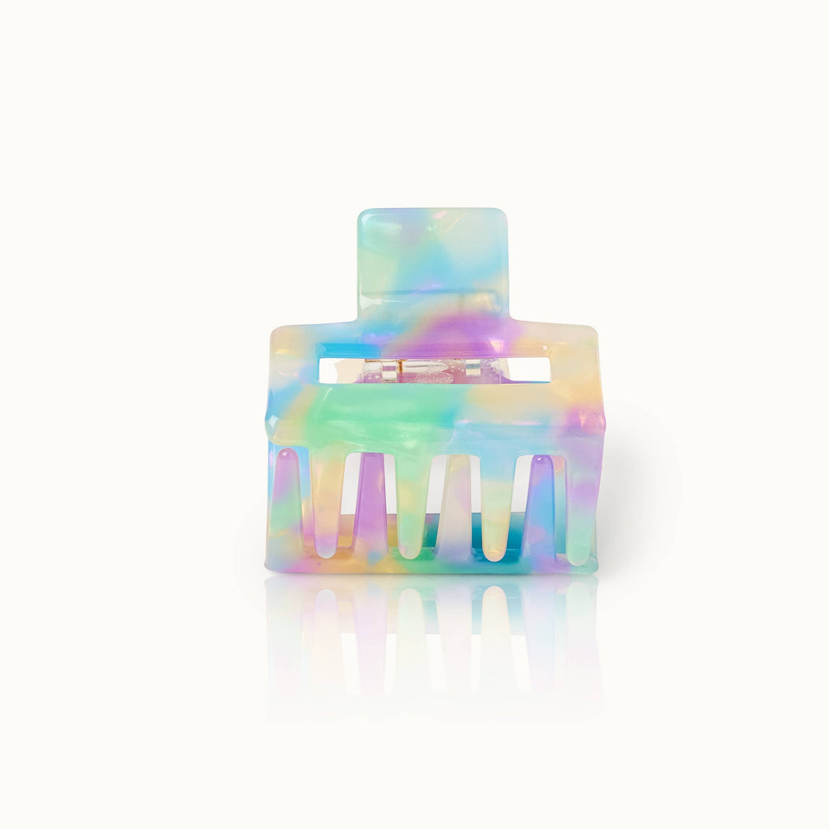 Haarspange Quadrat Einhorn by Vivi.