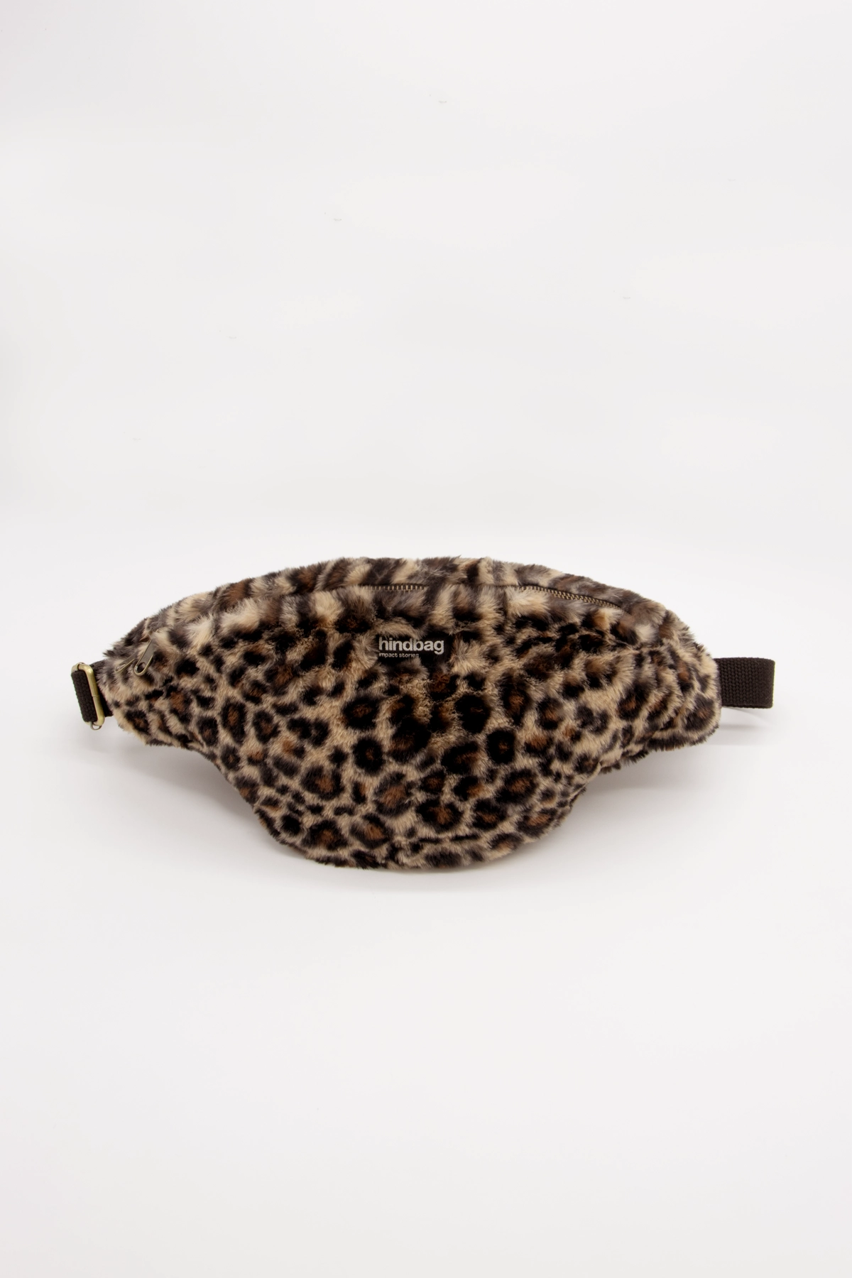 Hindbag Sasha Gürteltasche aus Kunstfell mit Leopardenmuster